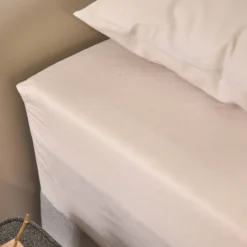 Drap housse coton lin Valentine