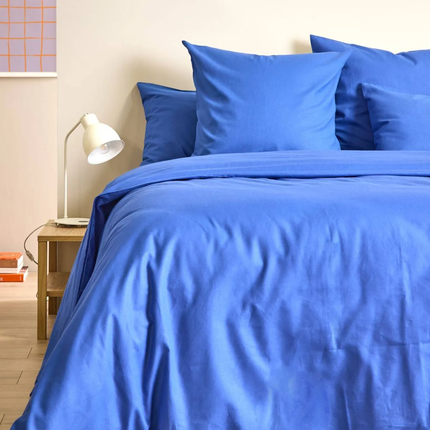 Drap housse coton lin Valentine