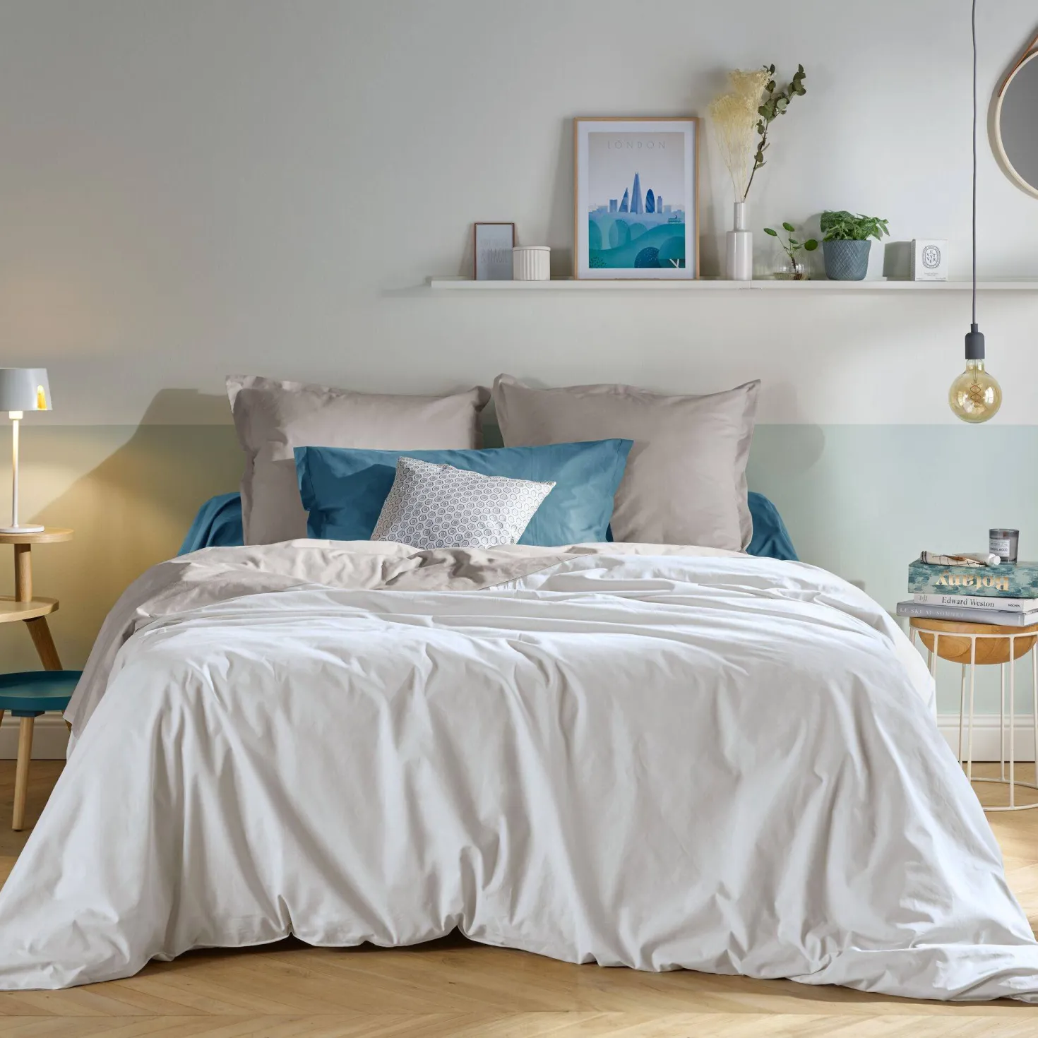 Drap housse lit de relaxation coton bio Fil & Sens