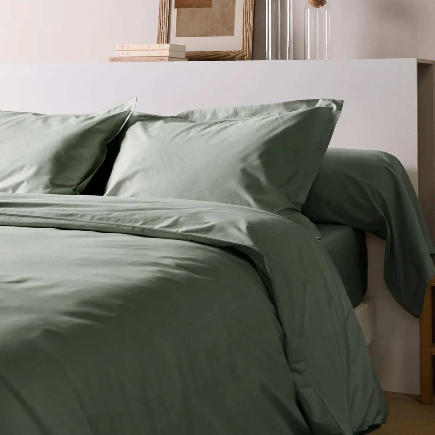 Drap housse percale bio Elise