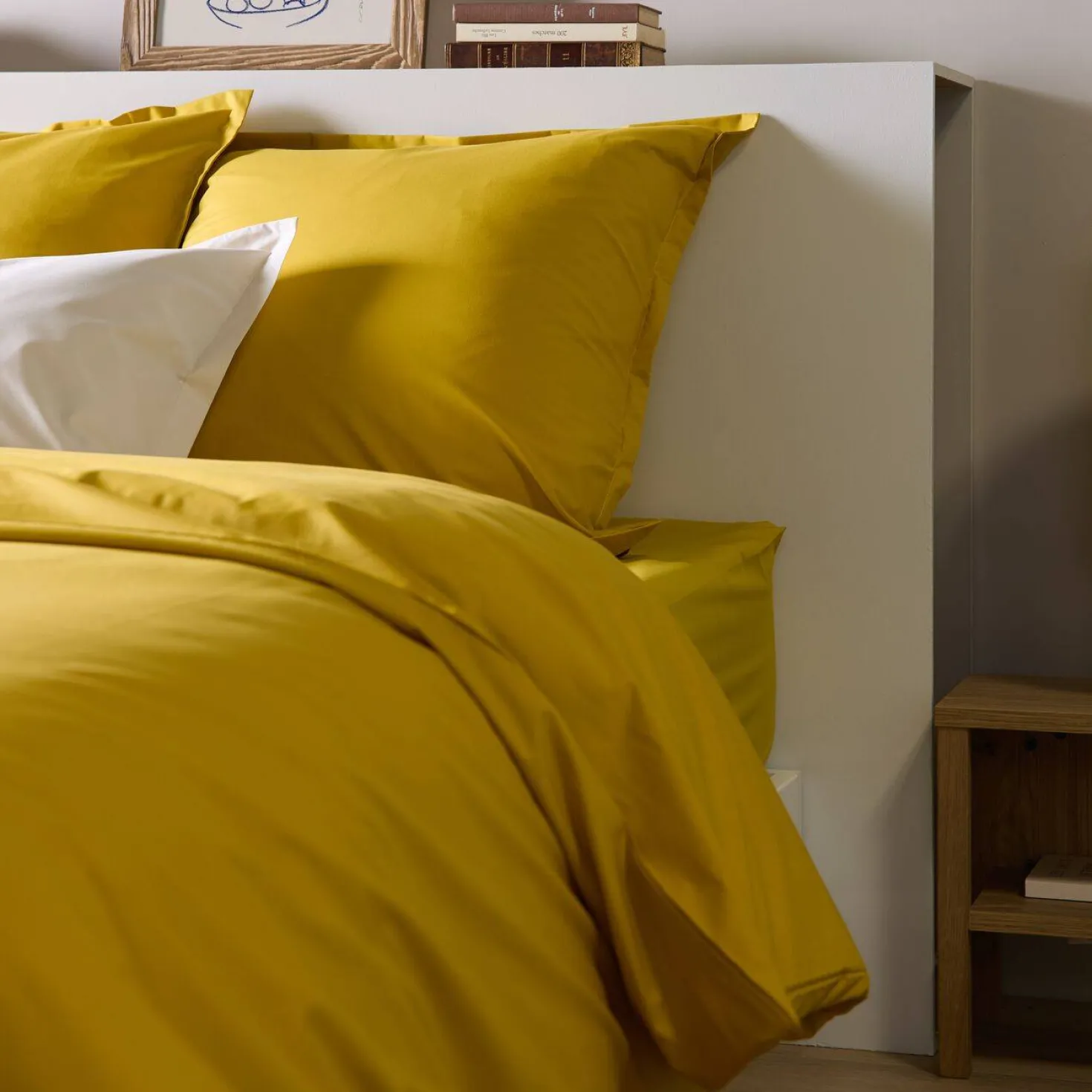 Drap housse percale bio Elise