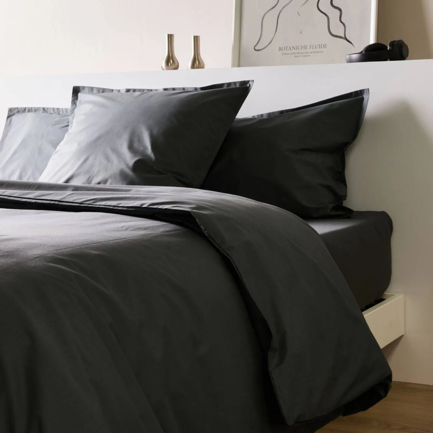 Drap housse percale bio Elise