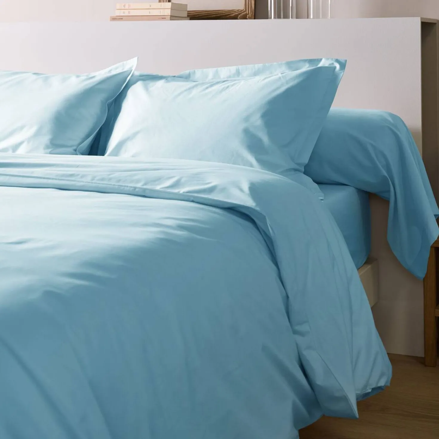 Drap housse percale bio Elise