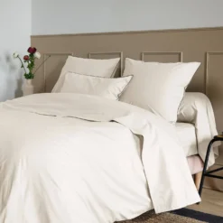 Drap plat coton bio Thaïs
