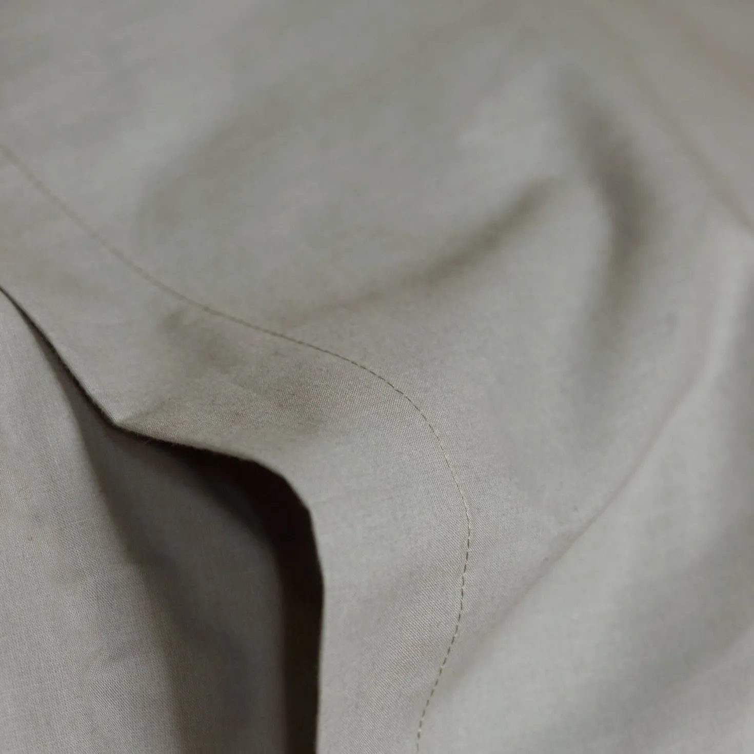 Drap plat coton bio Thaïs