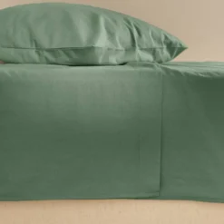 Drap plat coton lin Valentine