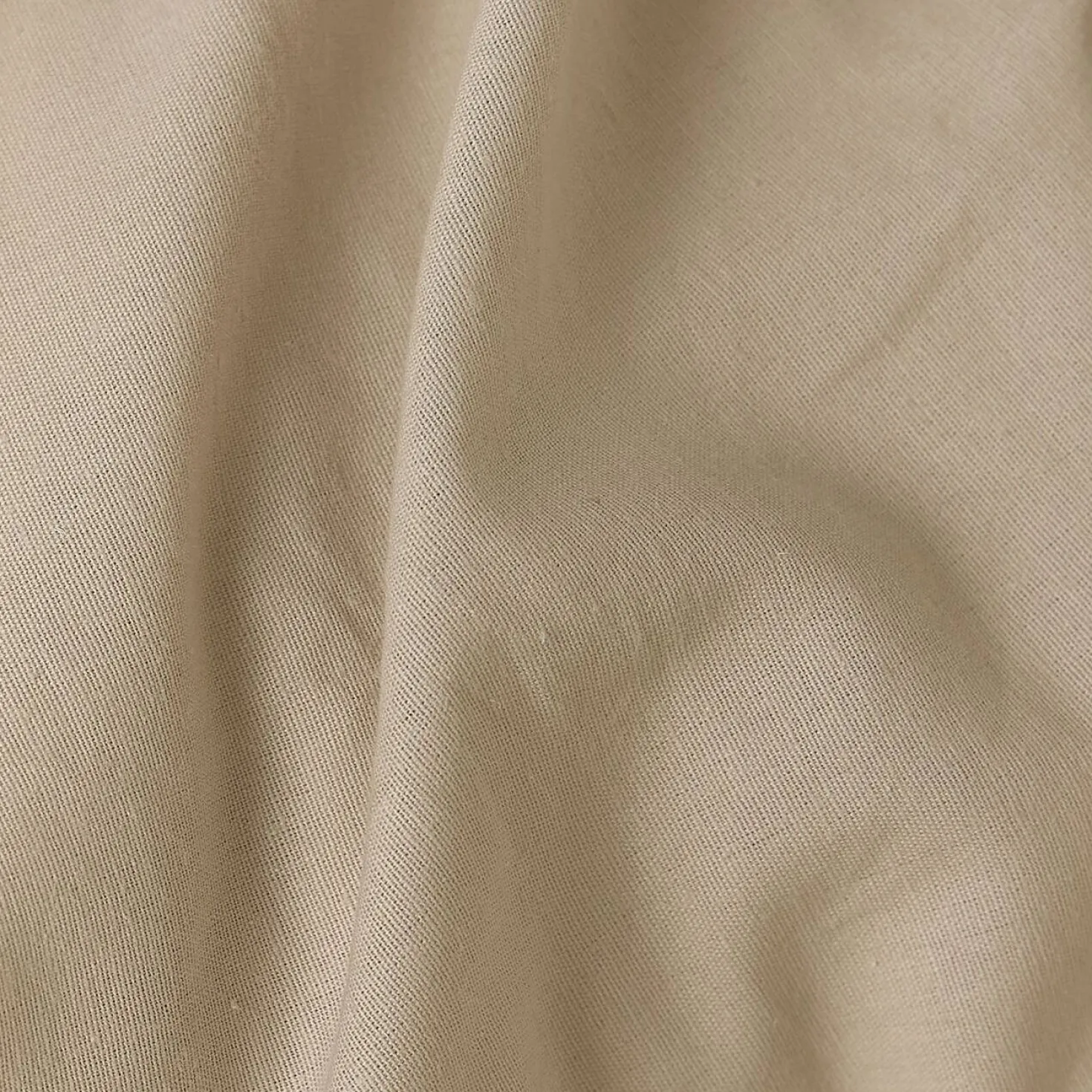 Drap plat coton lin Valentine
