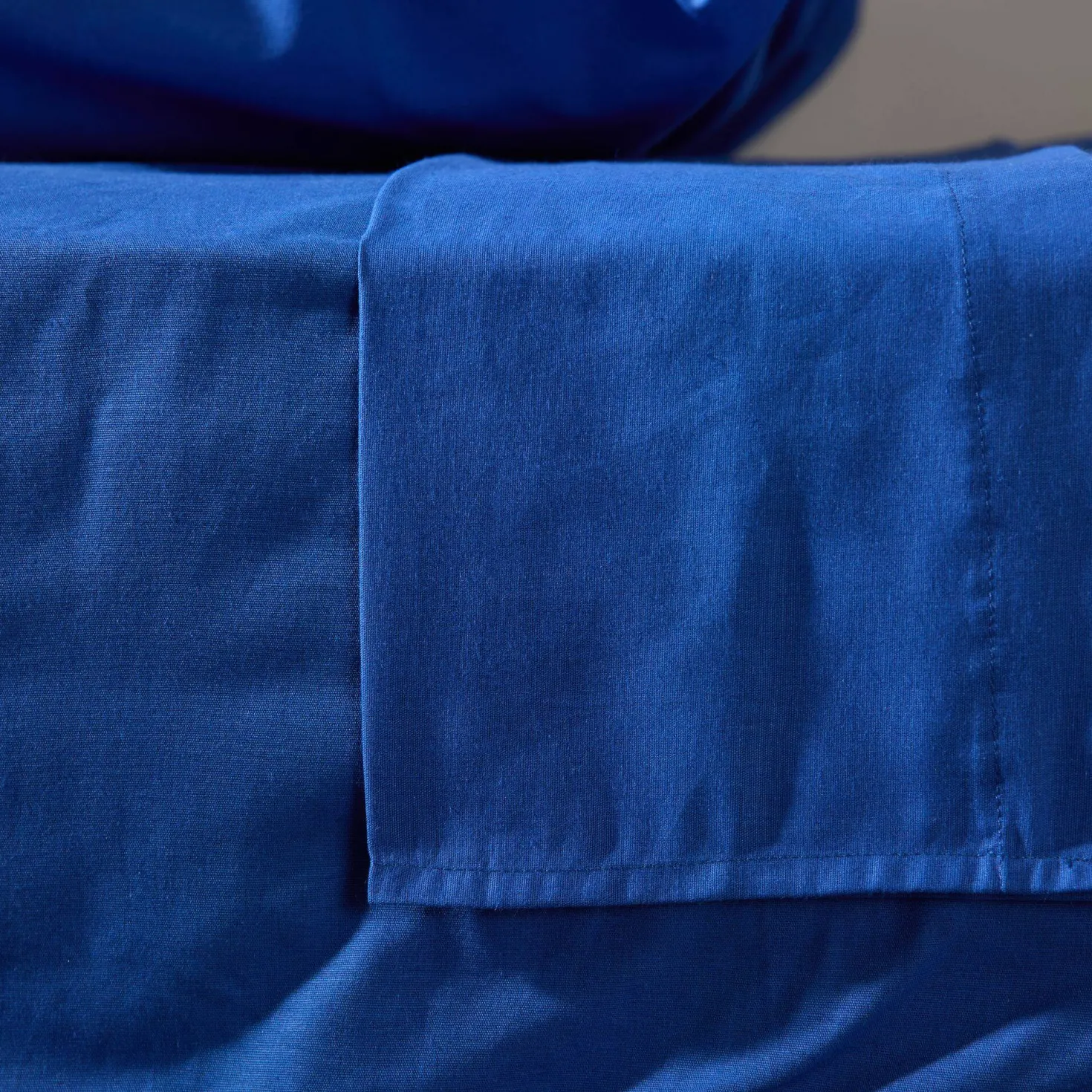 Drap plat coton lin Valentine