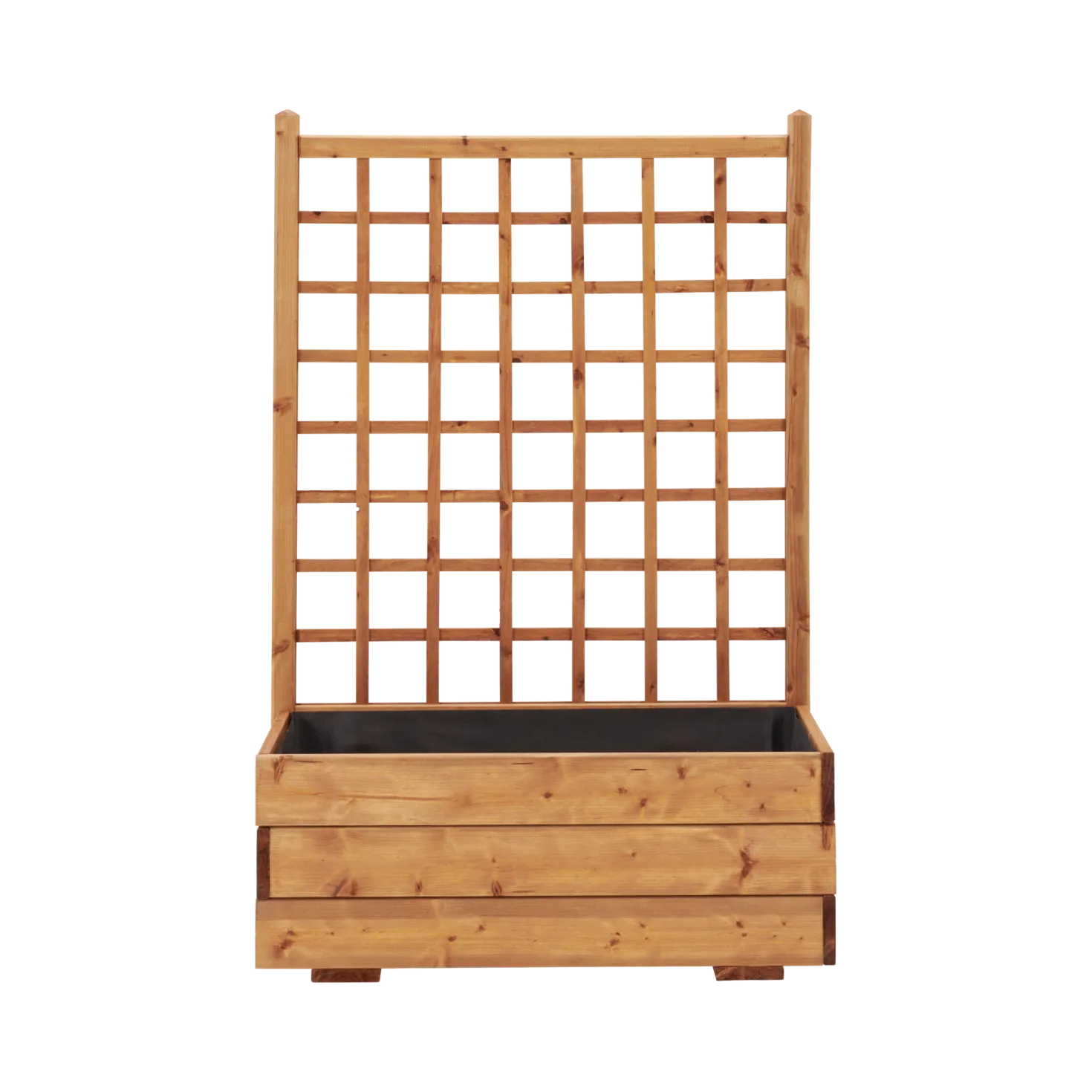EKJU Jardinière avec Trellis en Bois Elsie