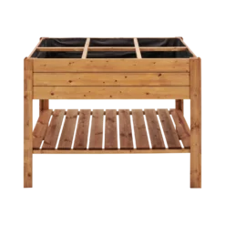 EKJU Table Potagère sur Pieds en Bois Elga