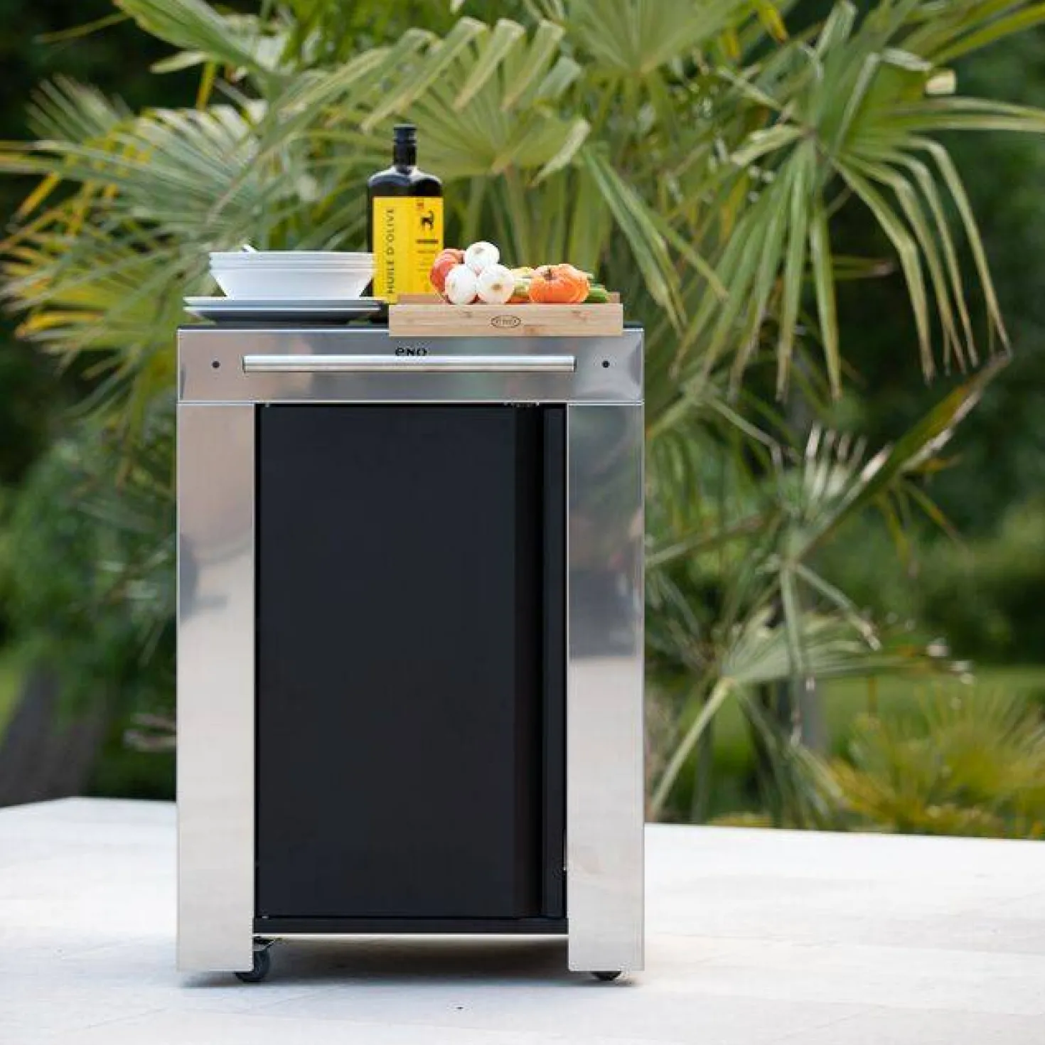 ENO Desserte pour Cuisine d'Extérieur Félix en Inox