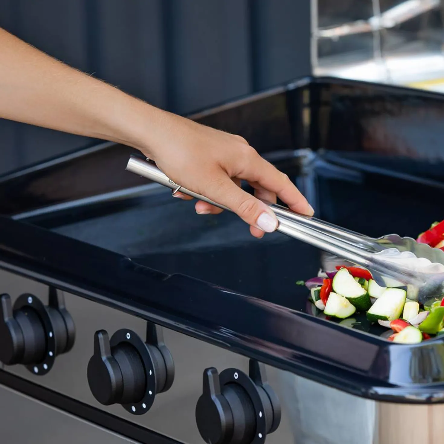 ENO Plancha sign Gaz 80 en Inox