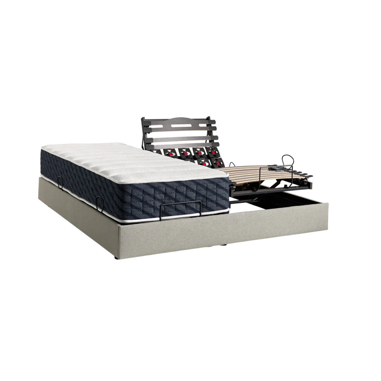 Ensemble électrique matelas et sommier Timéa et Thérésa