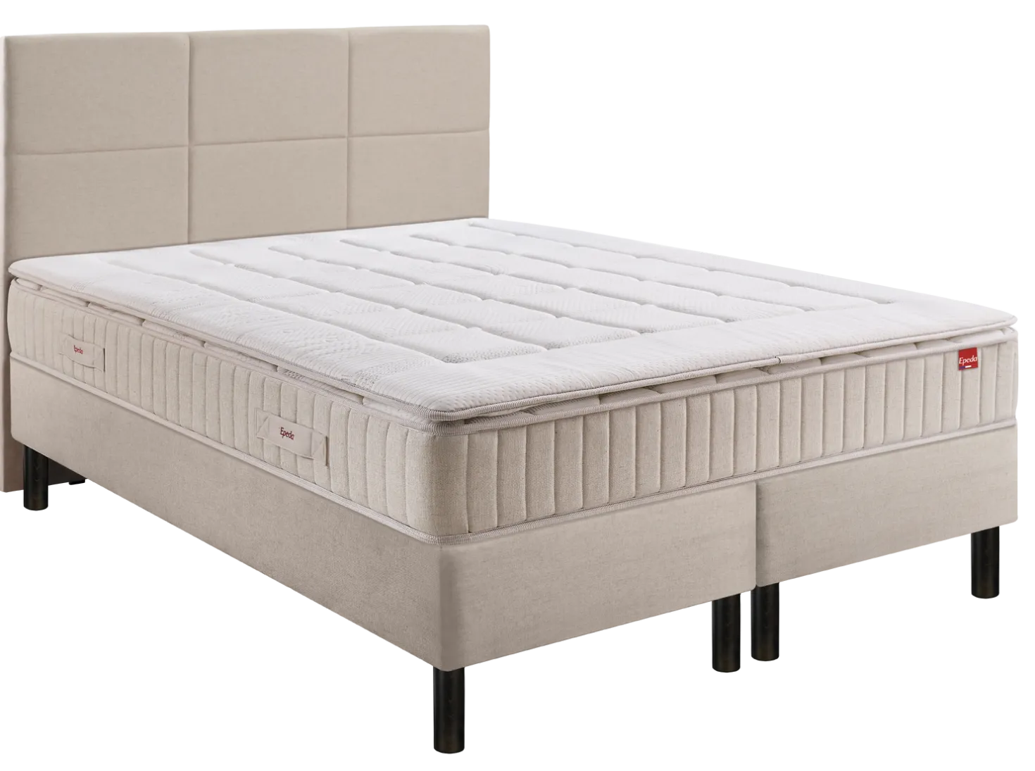 EPEDA Ensemble 5 en 1 Boxspring Enchanteur