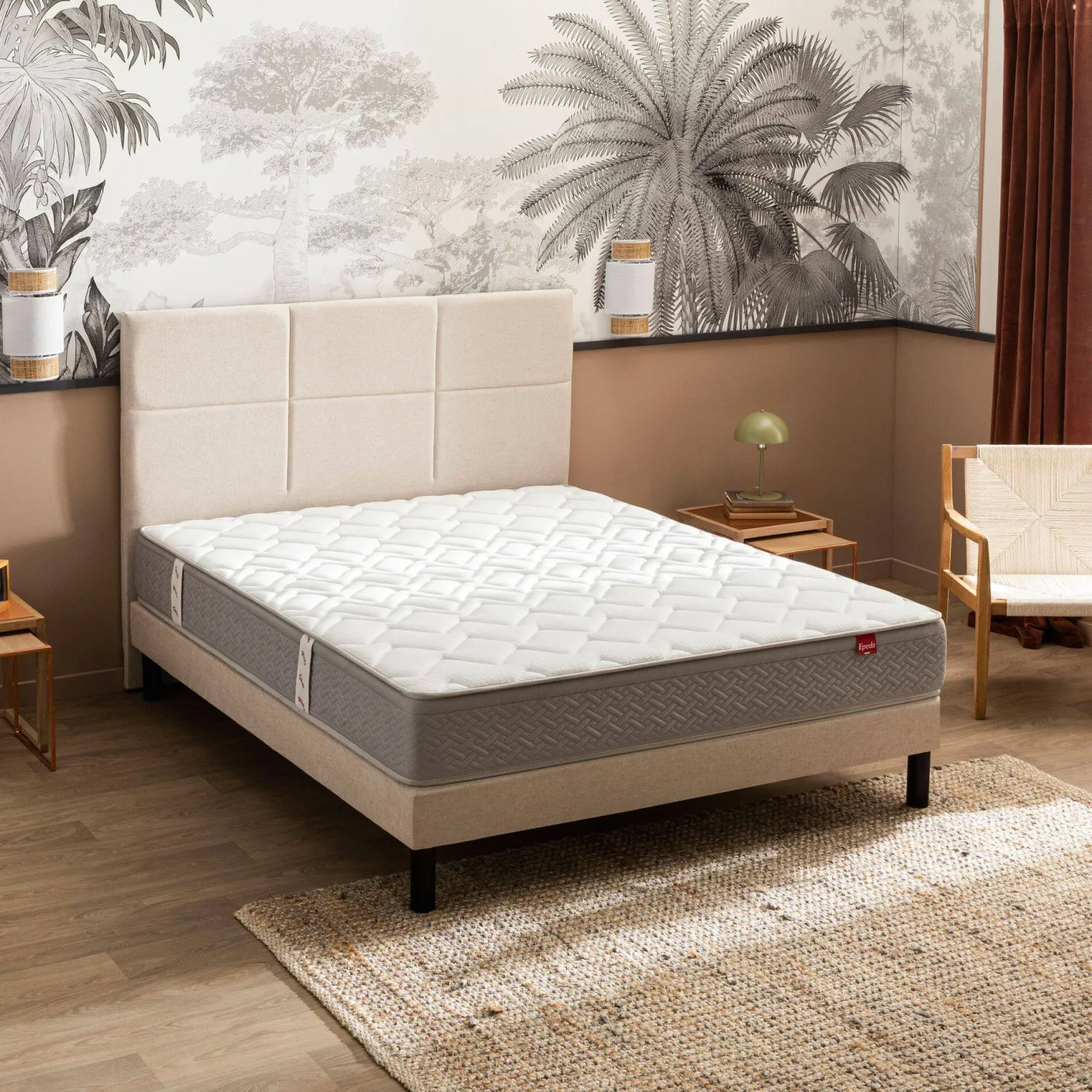 EPEDA Matelas ressorts ensachés 24 cm L'Ailleurs