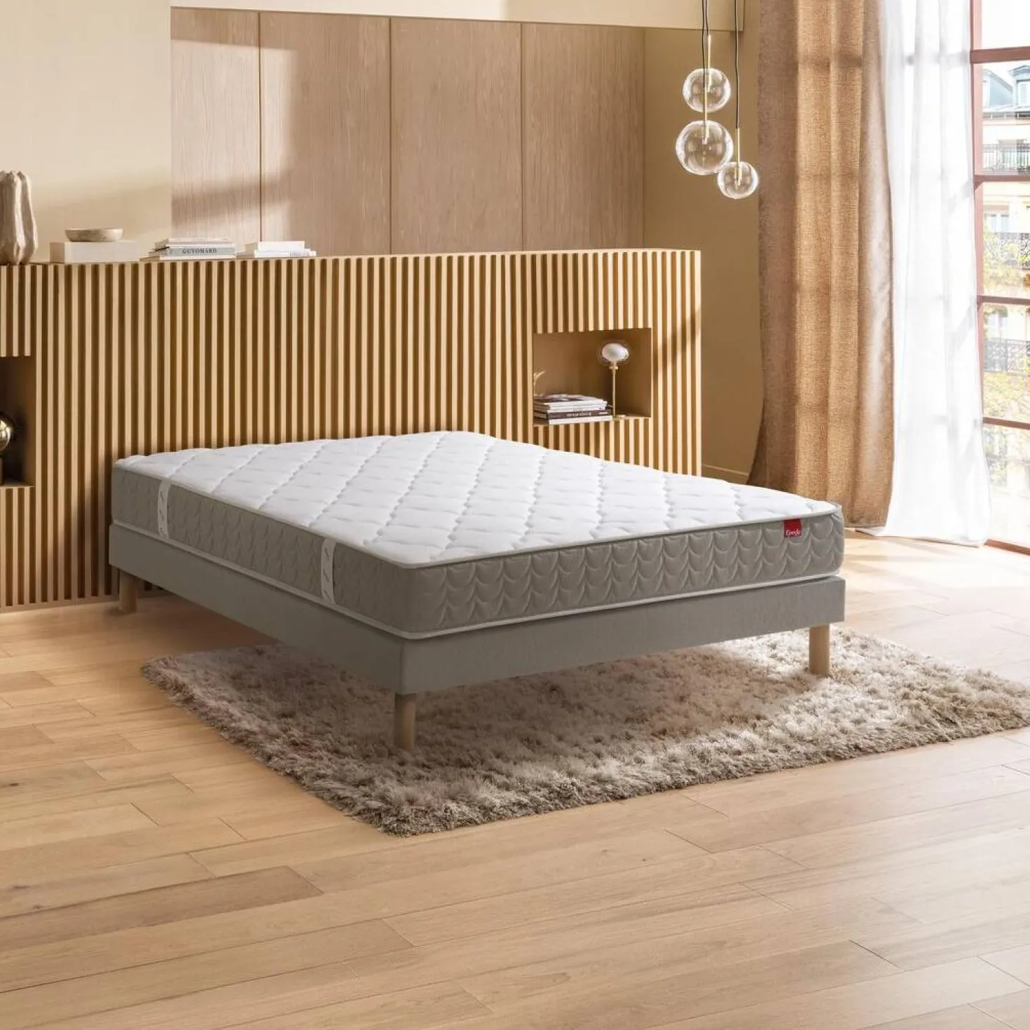 EPEDA Matelas ressorts ensachés 22 cm Erisia