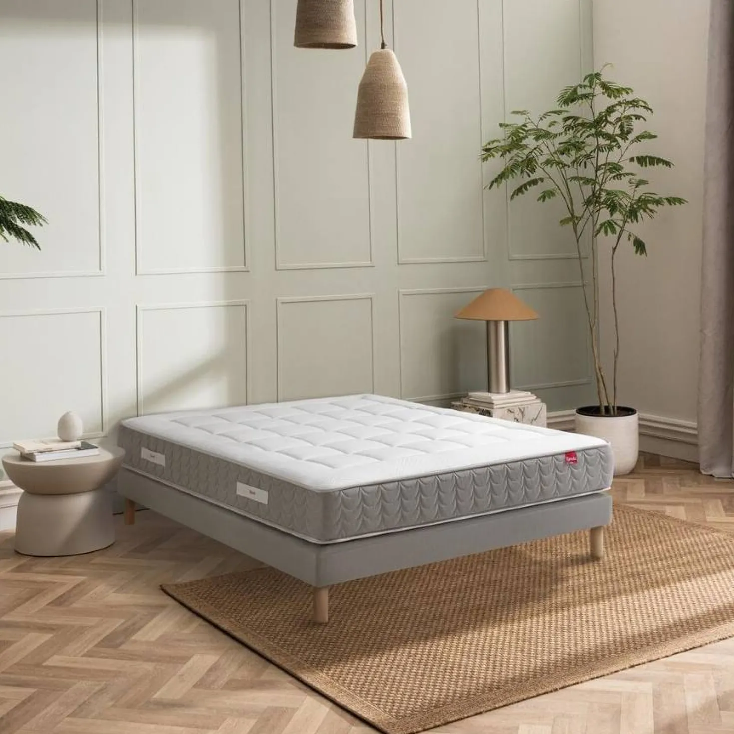 EPEDA Matelas ressorts ensachés 27 cm Emarys