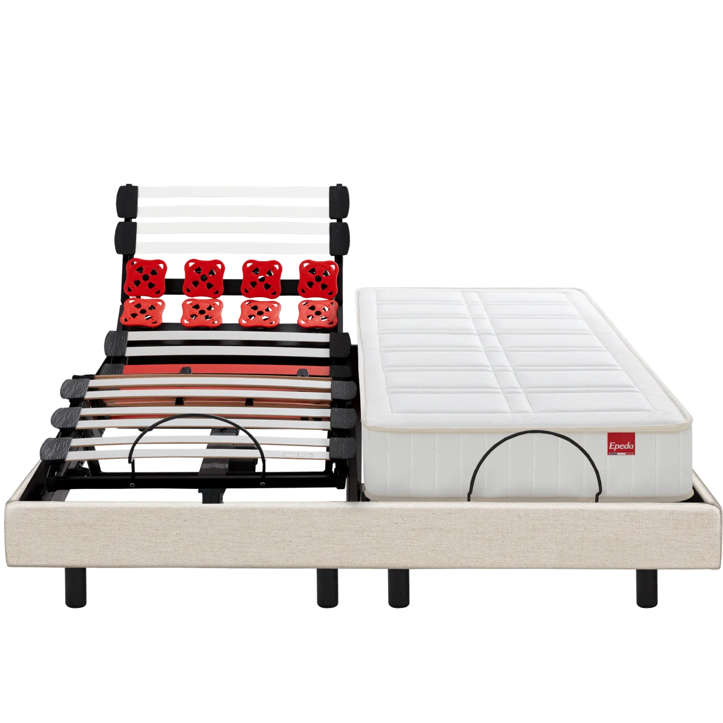 EPEDA Matelas ressorts ensachés 22,5 cm Balade Equilibré