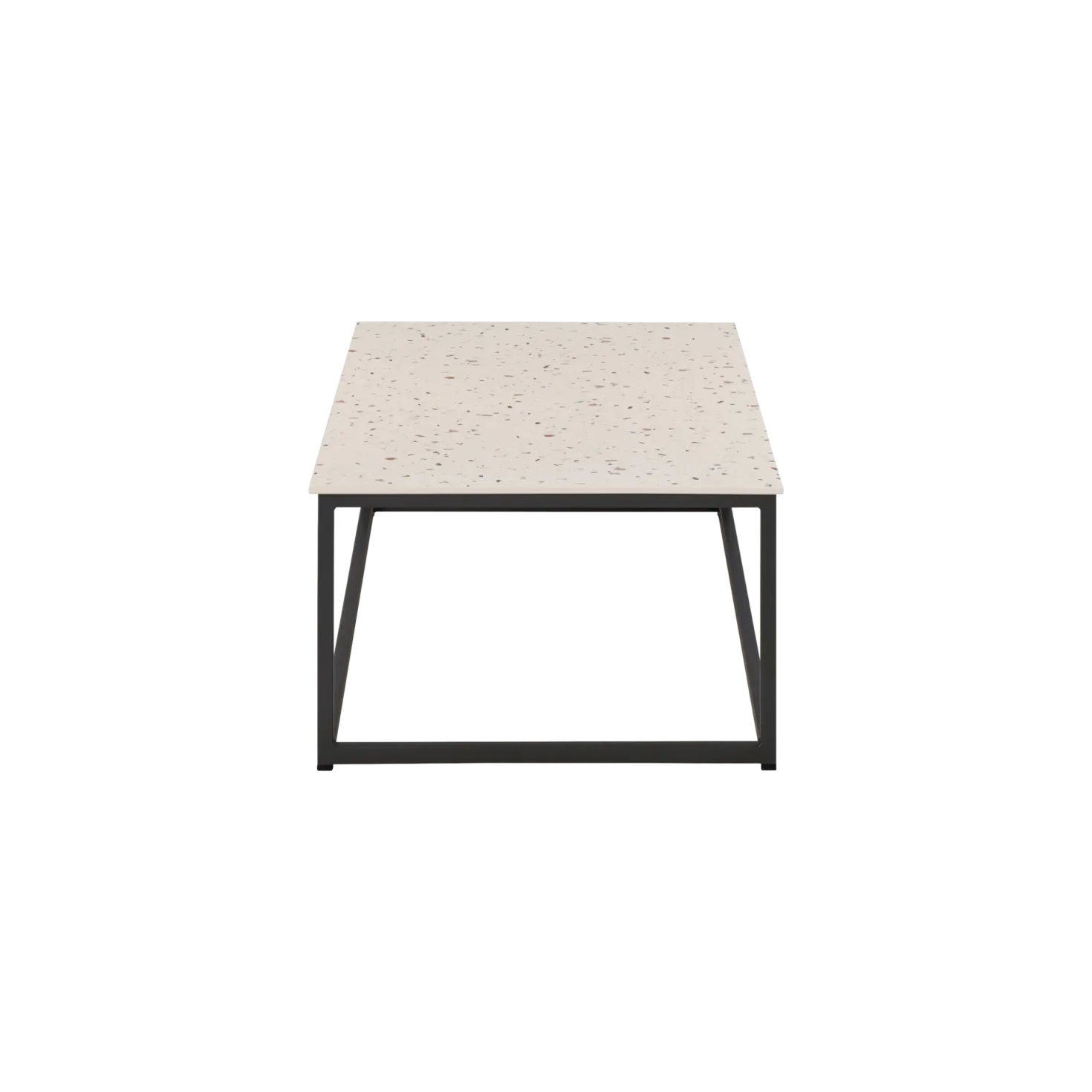 EREME Table Basse 120 x 60 cm Ruben en Acier et HPL