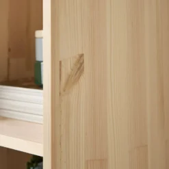 Etagère bois massif 6 cases Elio