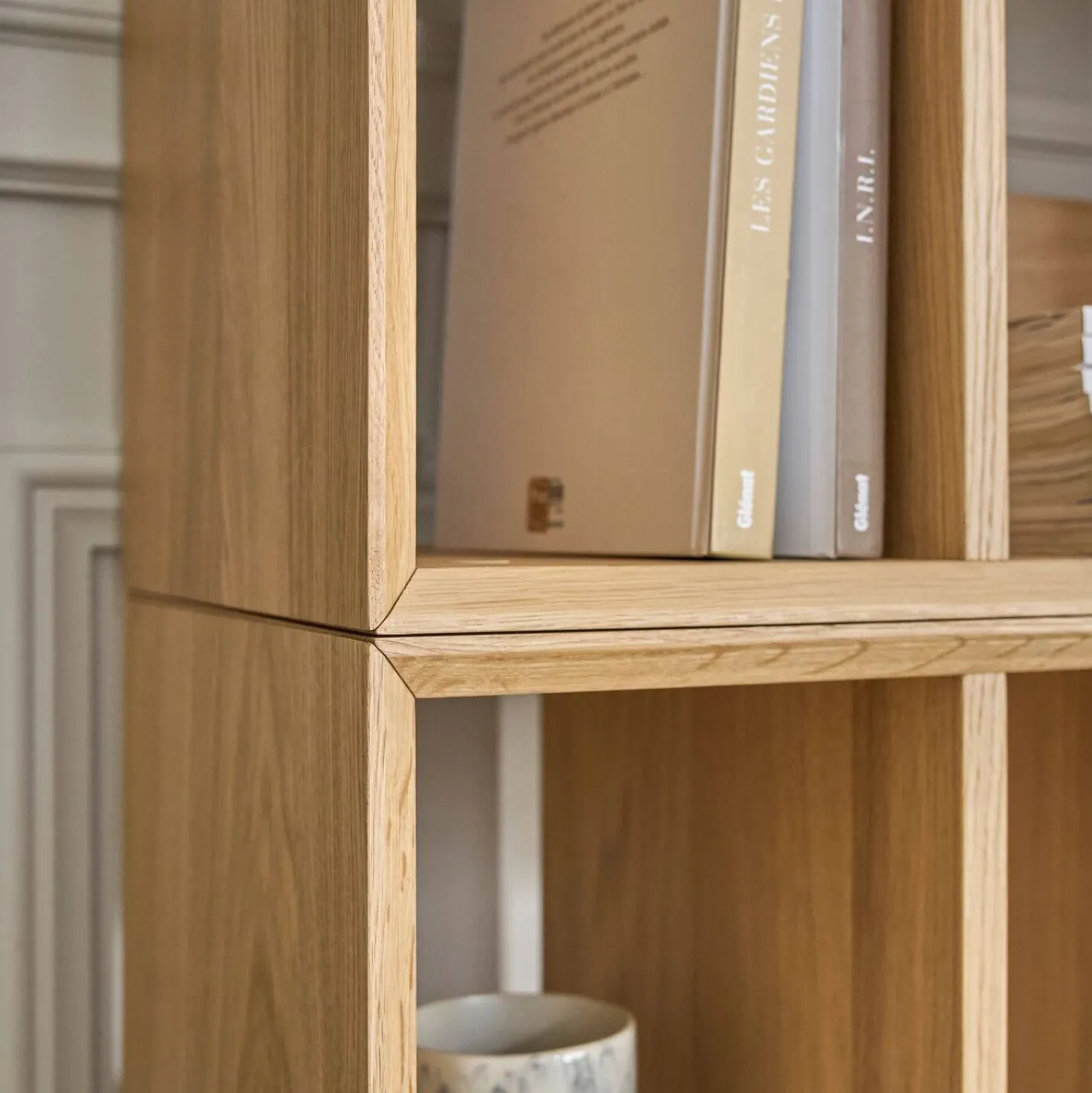 Etagère 2 modules bois Albane