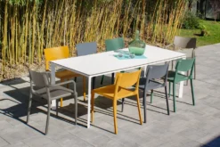 EZPELETA Lot de 2 Chaises Empilables Town
