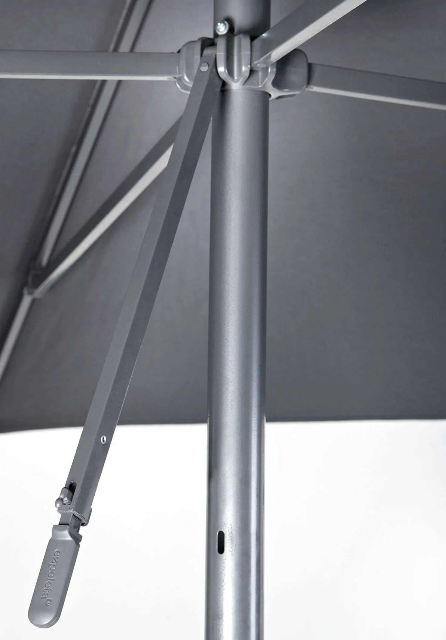 EZPELETA Parasol 250 x 250 cm Eolo en Aluminium