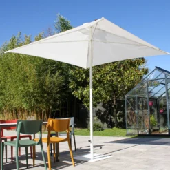 EZPELETA Parasol 250 x 250 cm Eolo en Aluminium