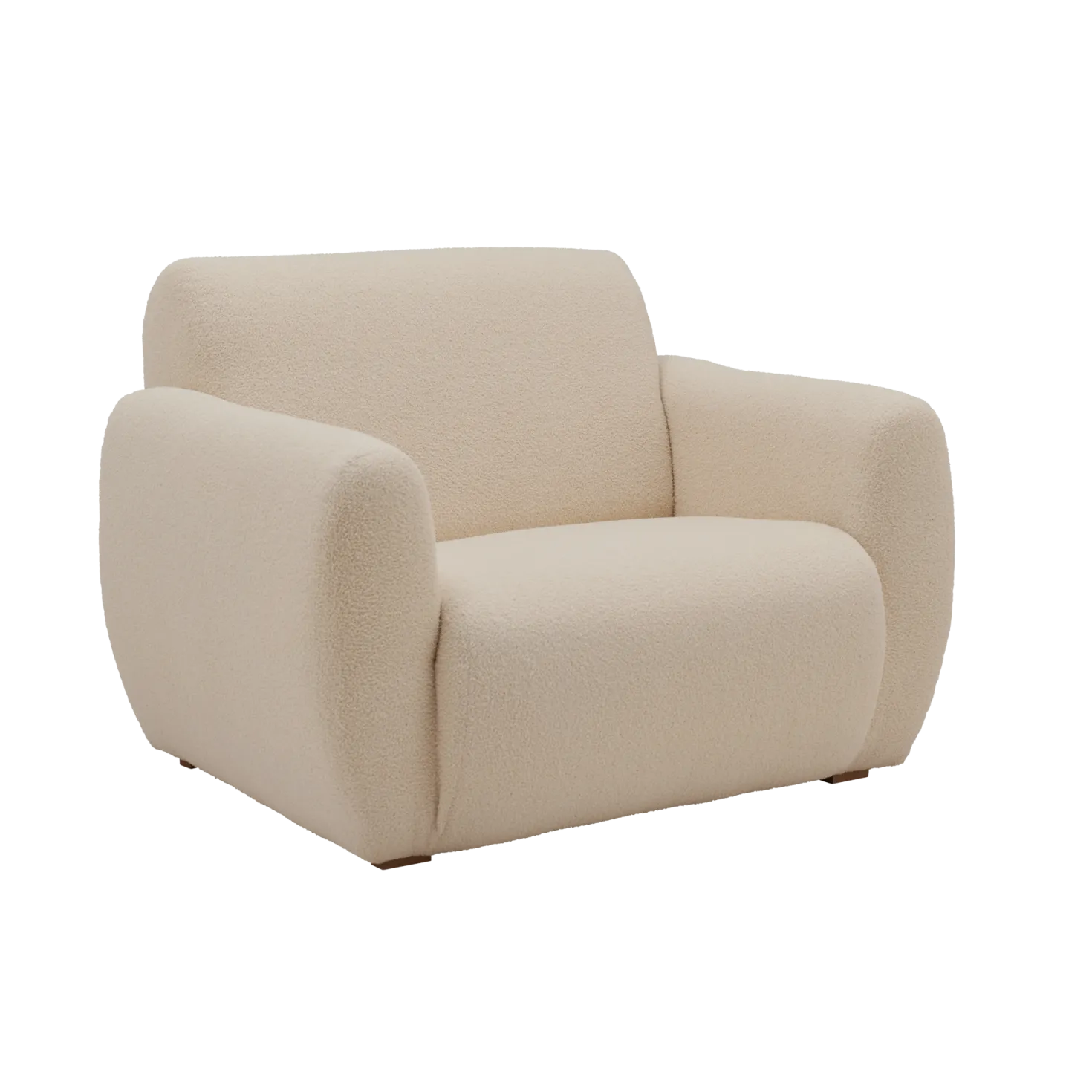 Fauteuil bouclette Ome