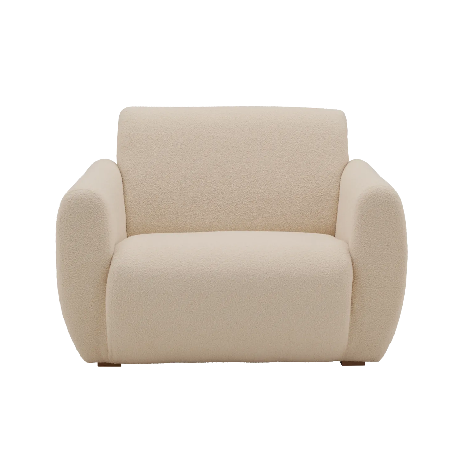 Fauteuil bouclette Ome
