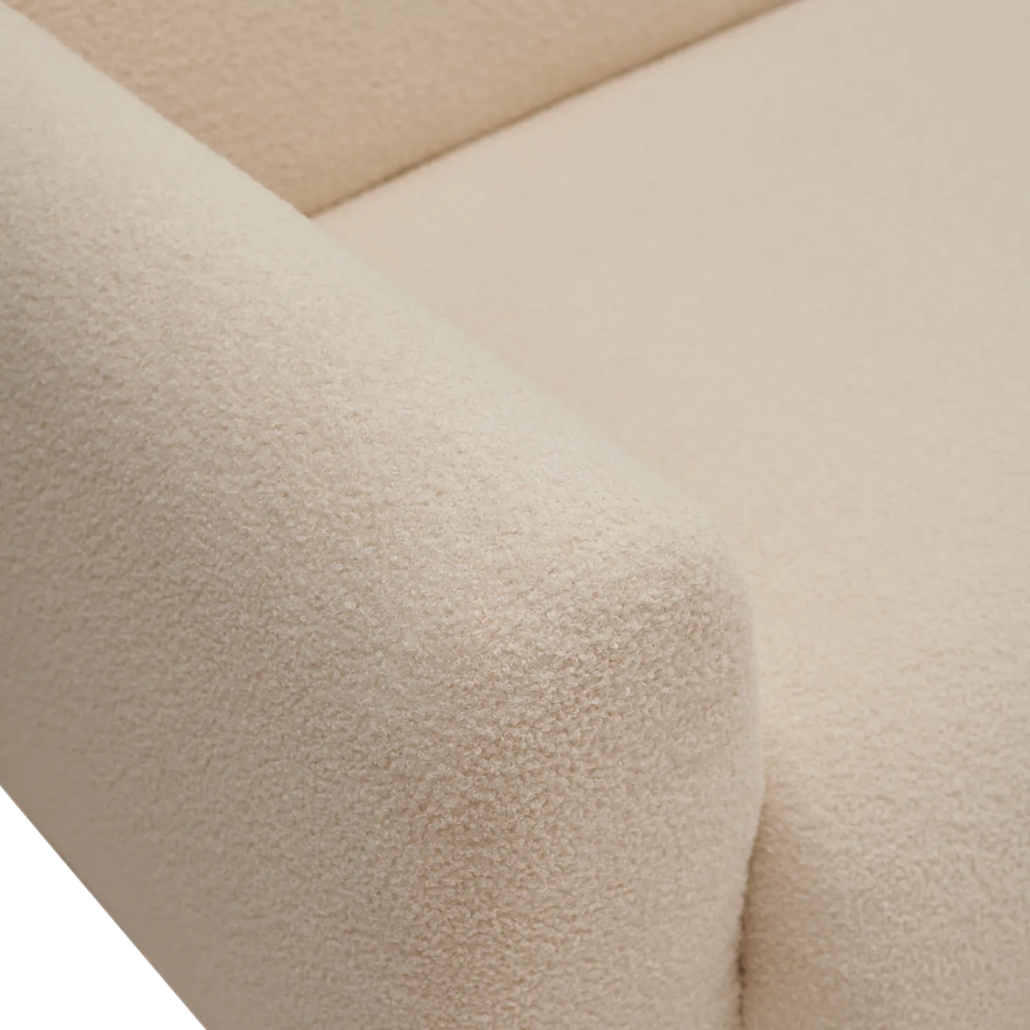 Fauteuil bouclette Ome