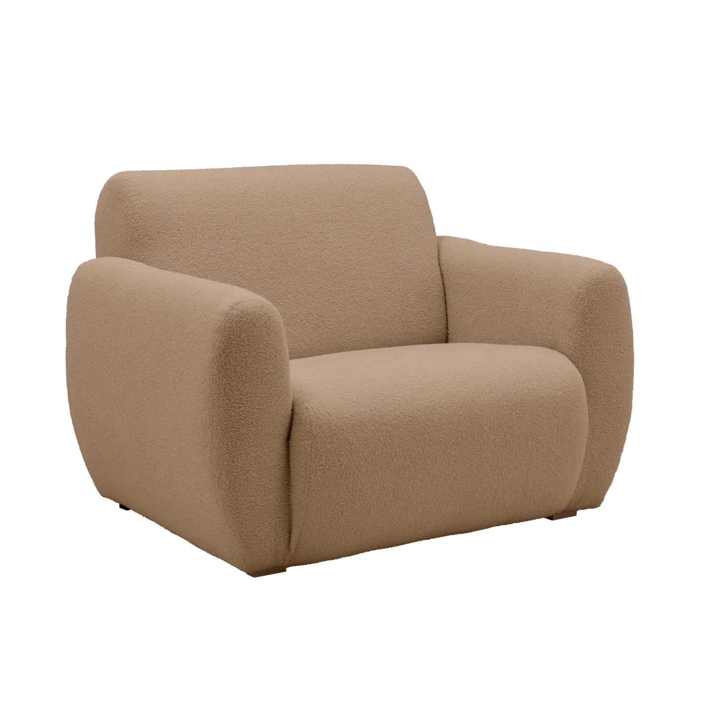 Fauteuil bouclette Ome