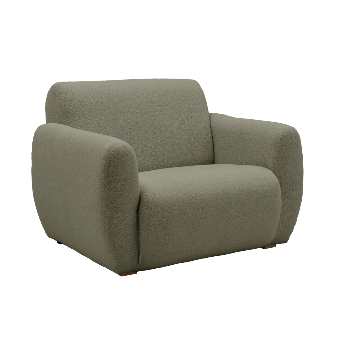 Fauteuil bouclette Ome
