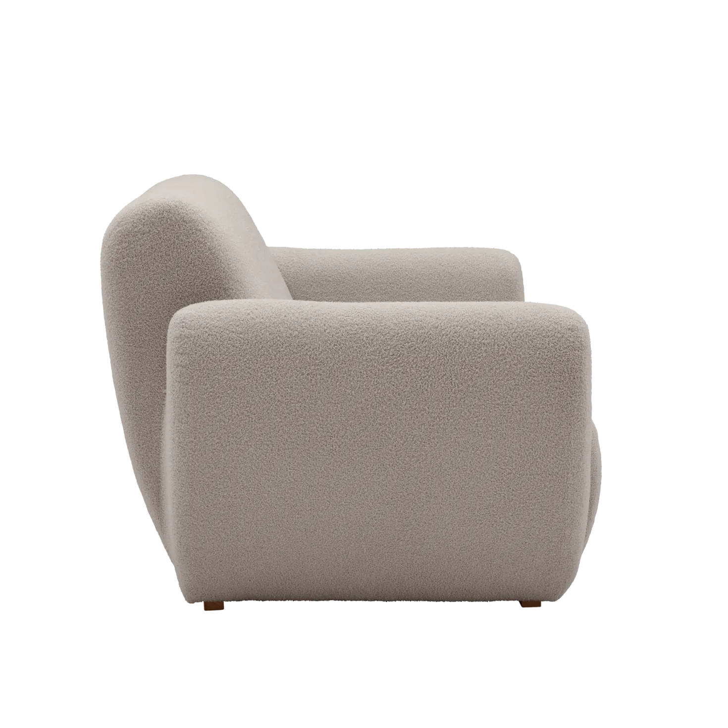 Fauteuil bouclette Ome