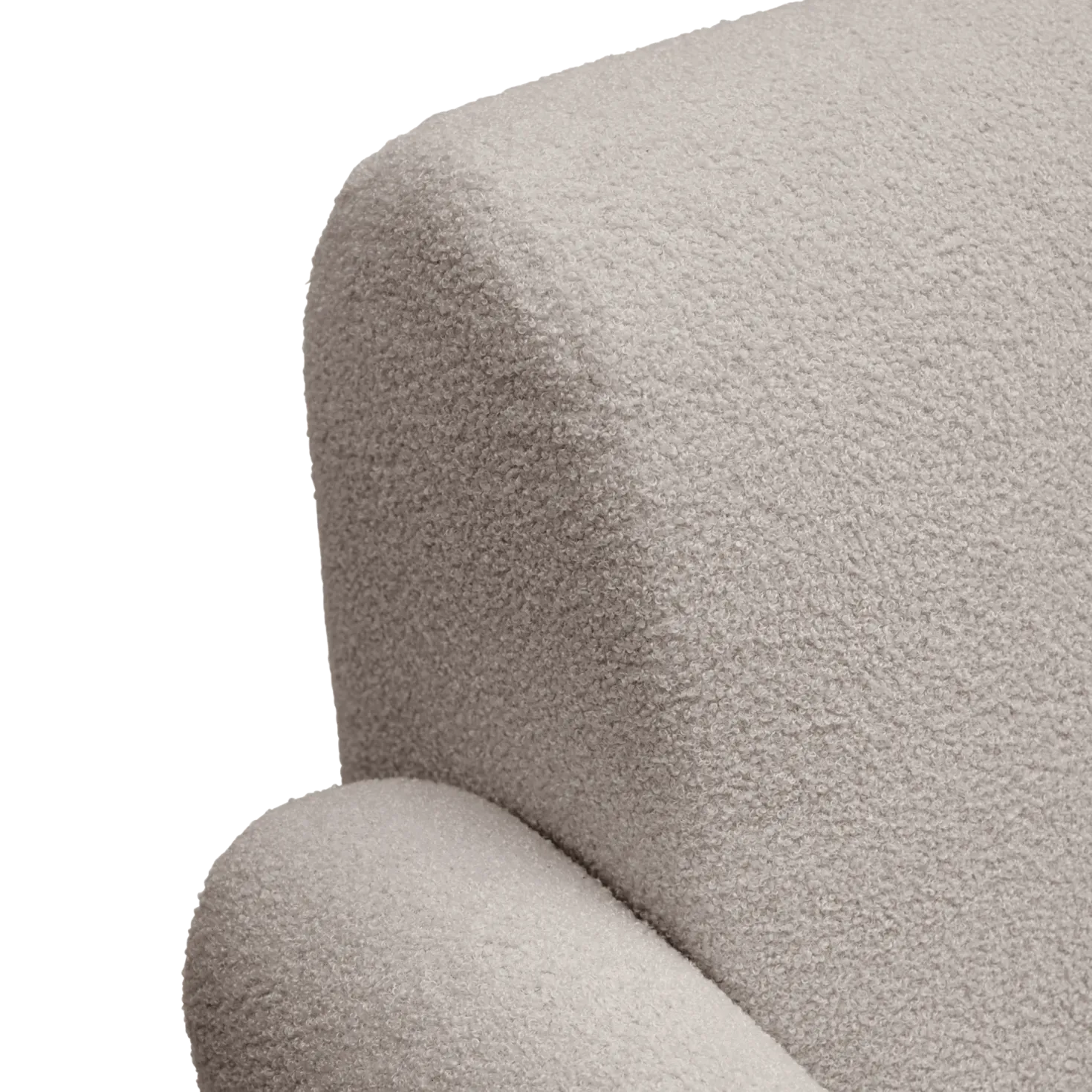 Fauteuil bouclette Ome