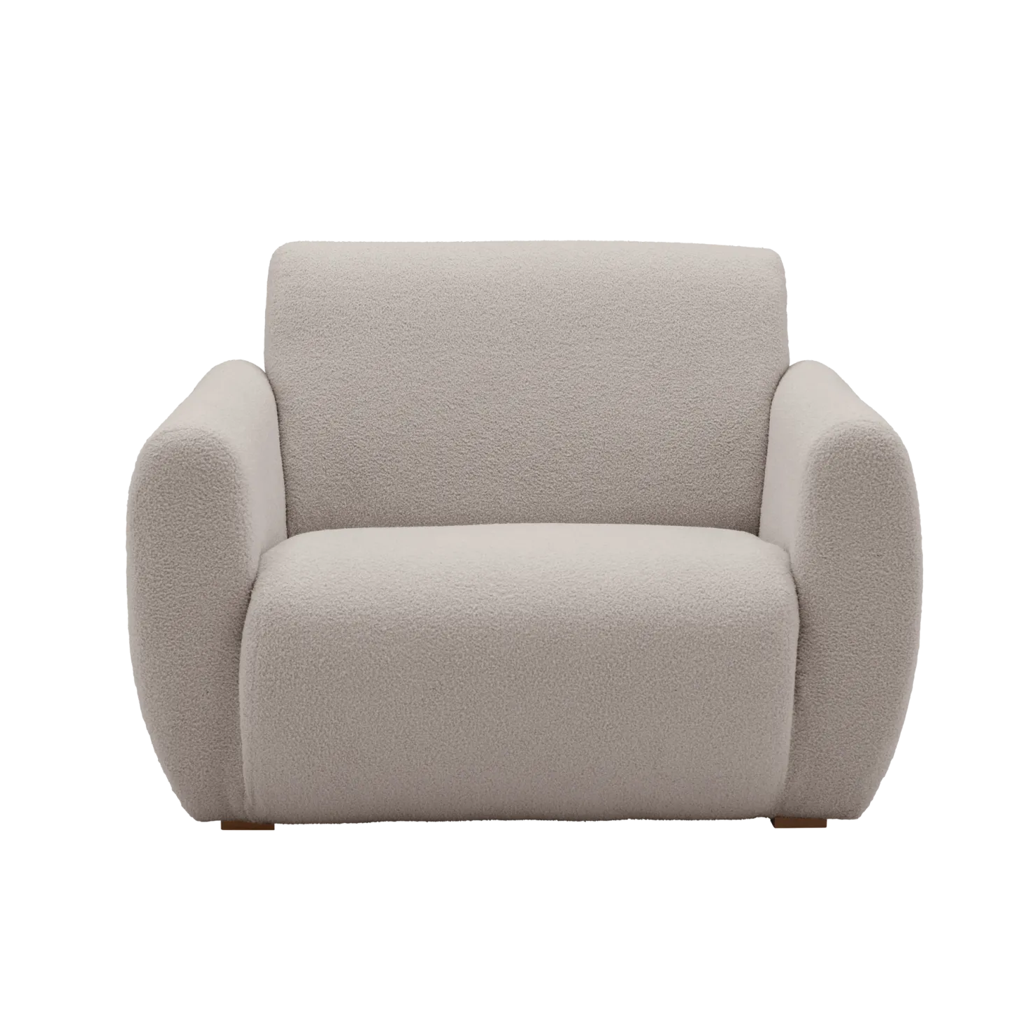 Fauteuil bouclette Ome