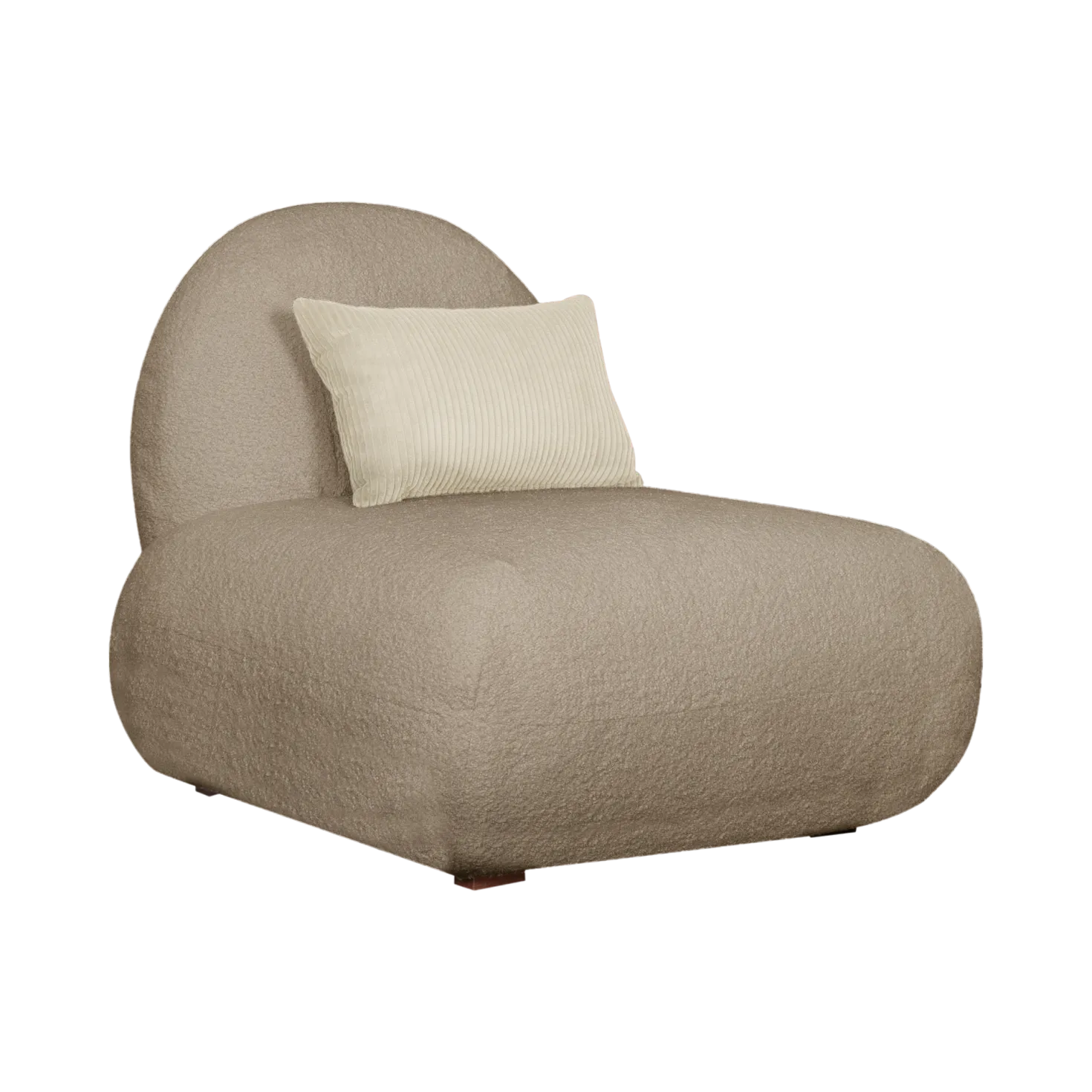 Fauteuil bouclette Oméga