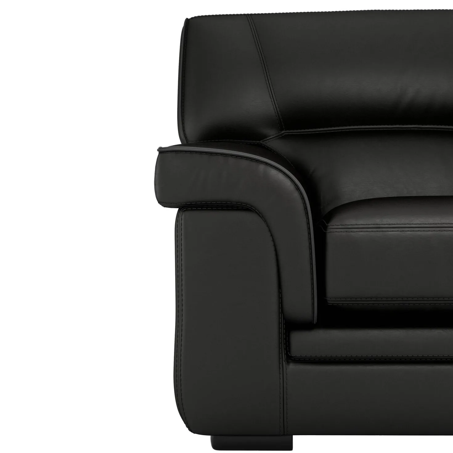 Fauteuil cuir Valentina