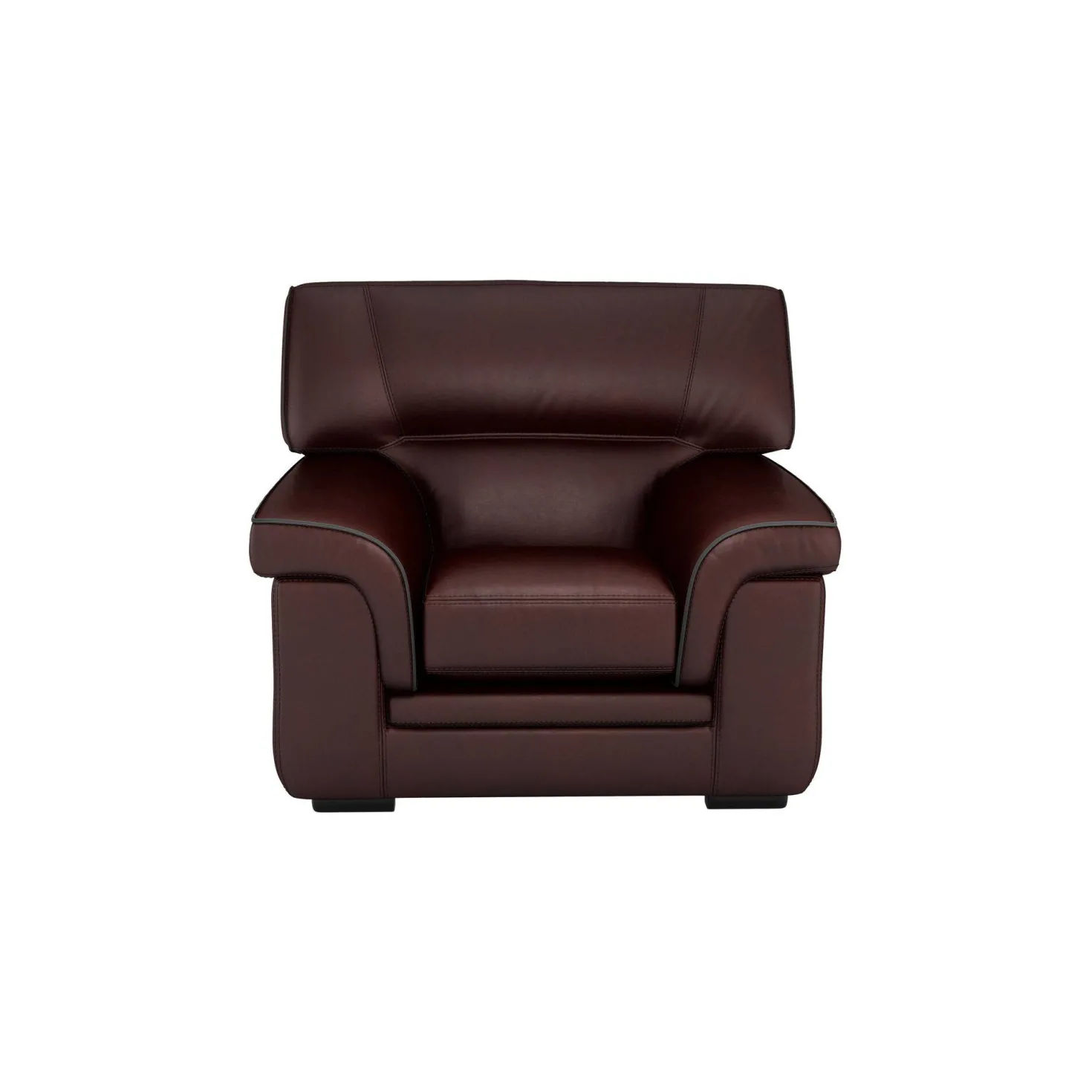 Fauteuil cuir Valentina