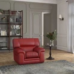 Fauteuil cuir Valentina