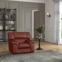 Fauteuil cuir Valentina