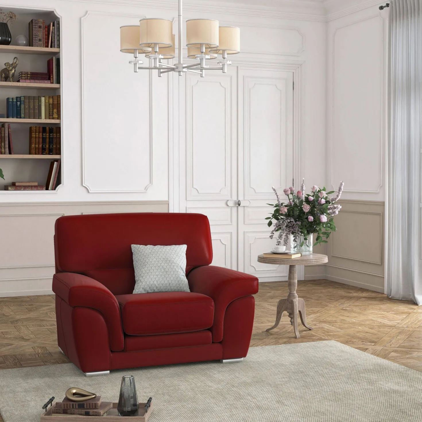 Fauteuil cuir Vittoria