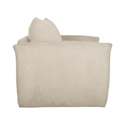 Fauteuil déplimousse velours côtelé Onyx