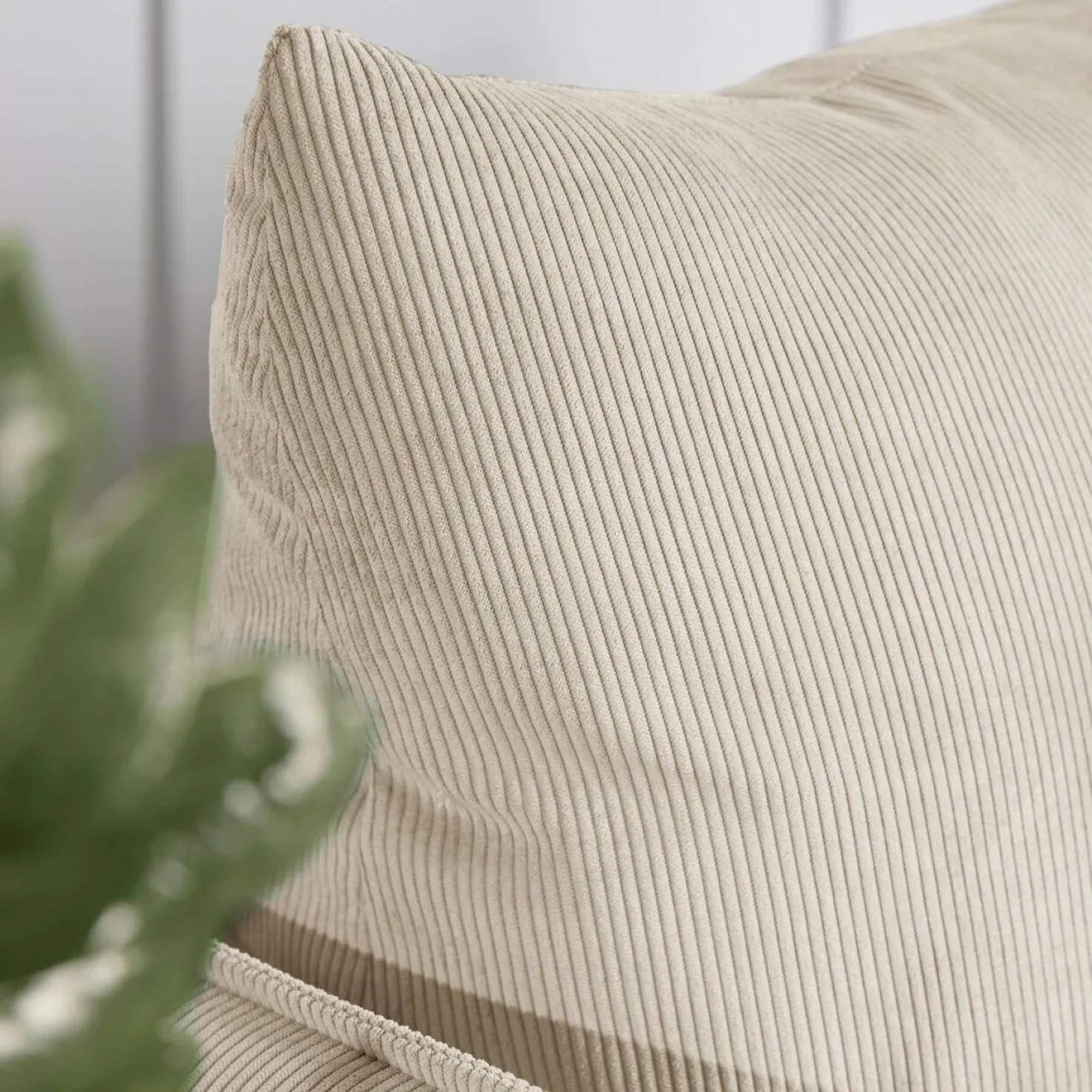 Fauteuil déplimousse velours côtelé Onyx