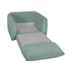 Fauteuil déplimousse velours côtelé Onyx