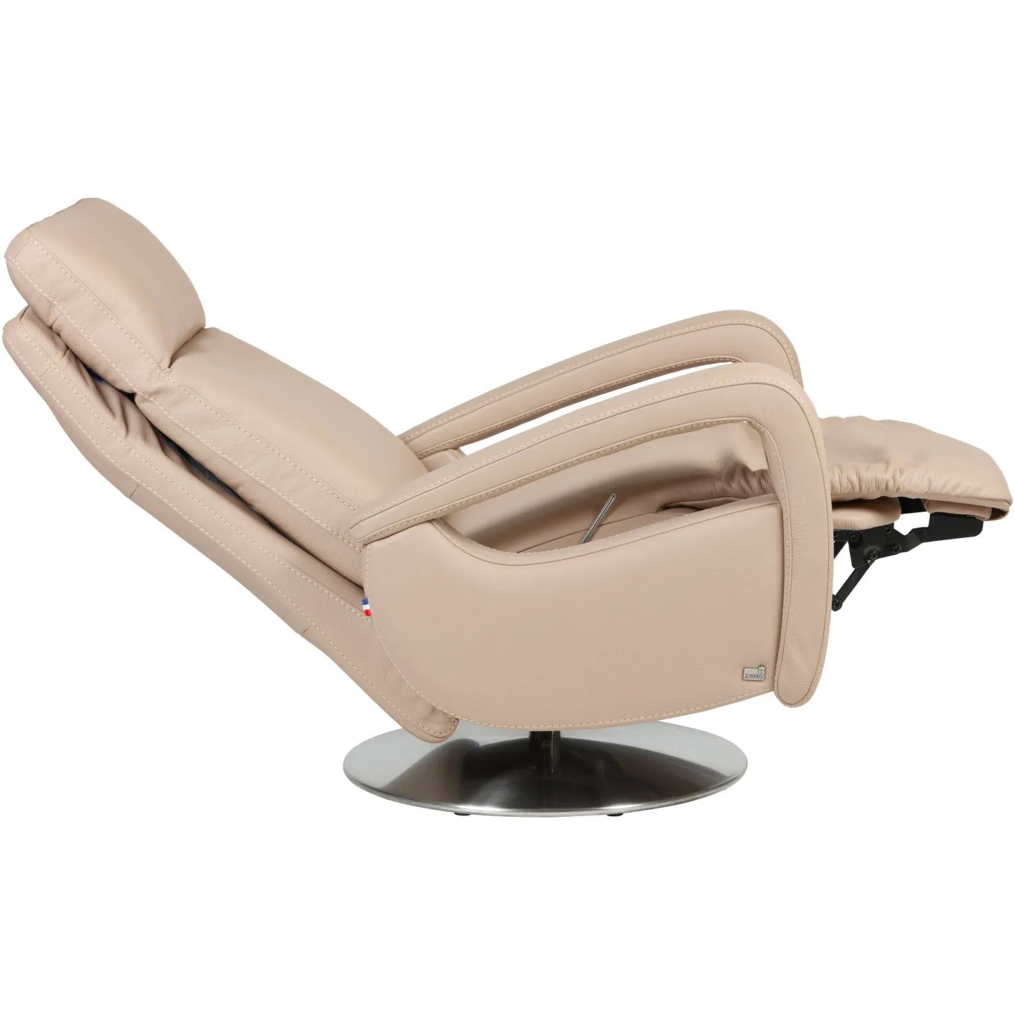 Fauteuil relax cuir Buxy
