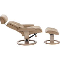 Fauteuil relax cuir Eden