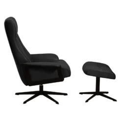 Fauteuil relax cuir Evan