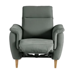 Fauteuil relax électrique coton lin Bergen