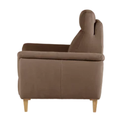 Fauteuil relax électrique coton lin Bergen